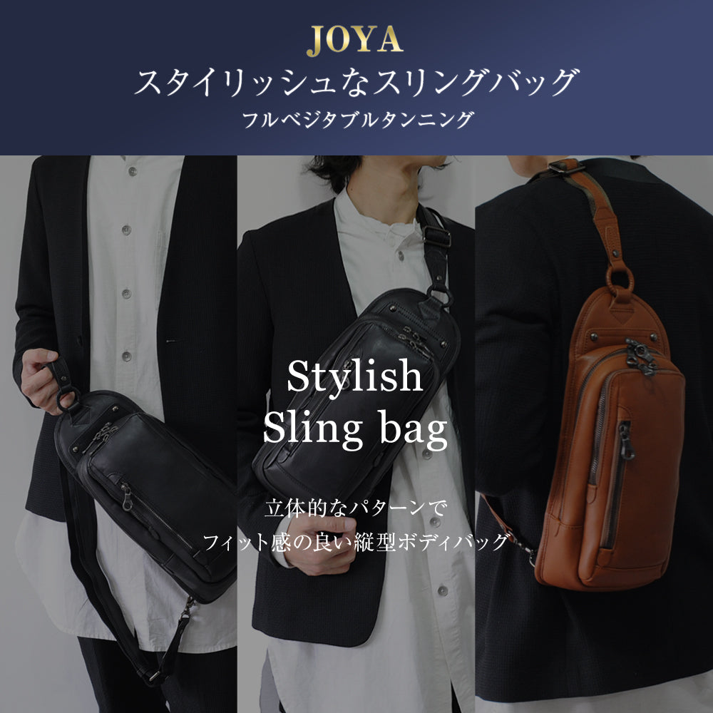 JOYA｜J4722 本革 ショルダーバッグ 左右対応 斜め掛け ワンショルダー 