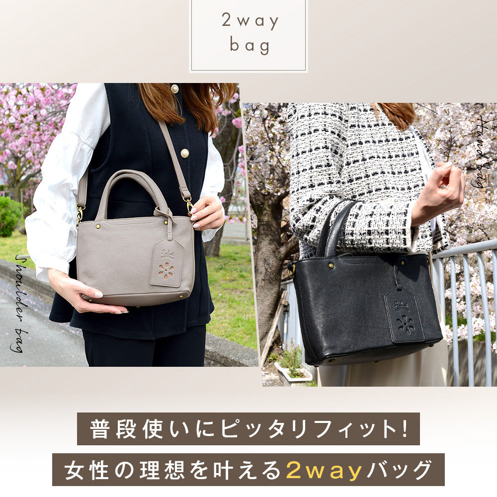 Sabet｜SA5102 本革 薄型ショルダーバッグ ハンドバッグ 2way 上品 6色
