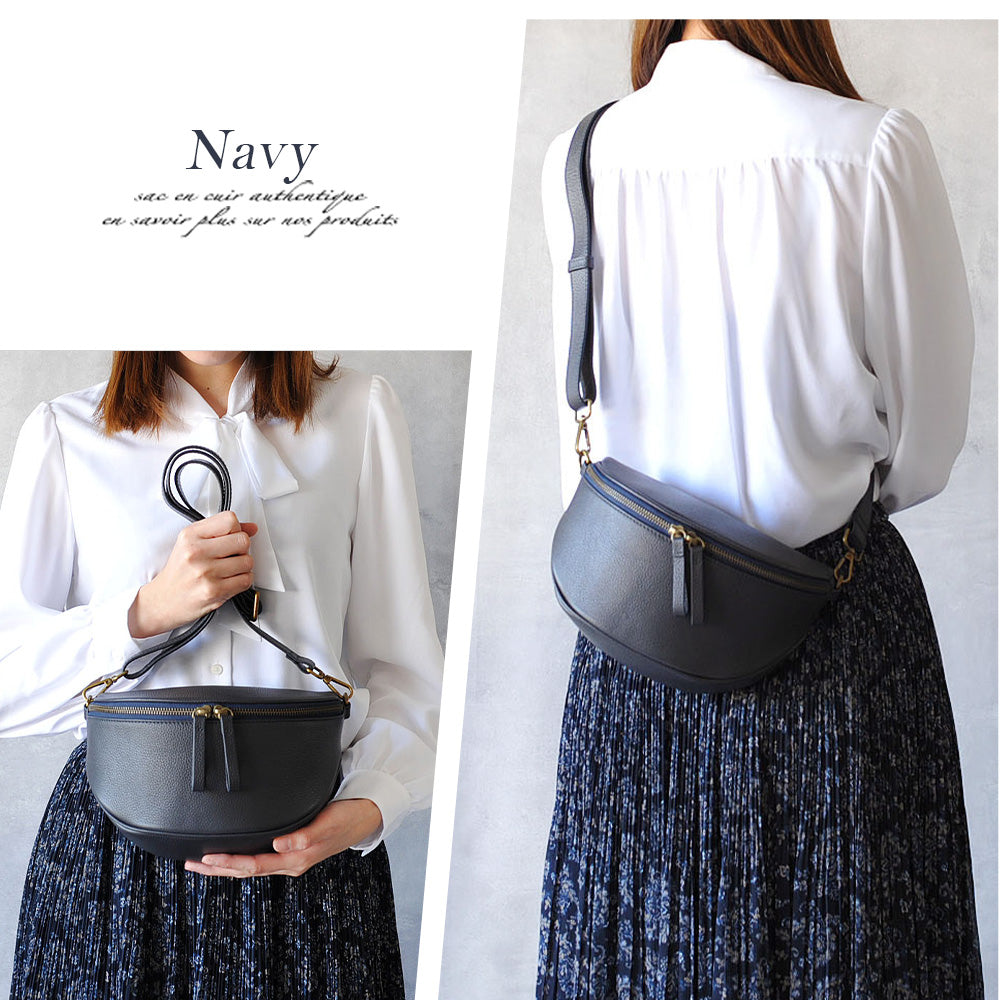 Sabet｜SA5153 本革 ショルダーバッグ ボディバッグ 2way レディース