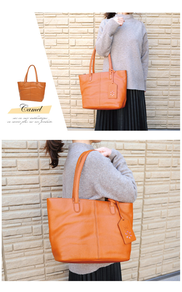 J.S designのビジネストートバッグ　ライトブラウン Amazon.co.jp: [J.S design] トートバッグ メンズ 大きめ 本革