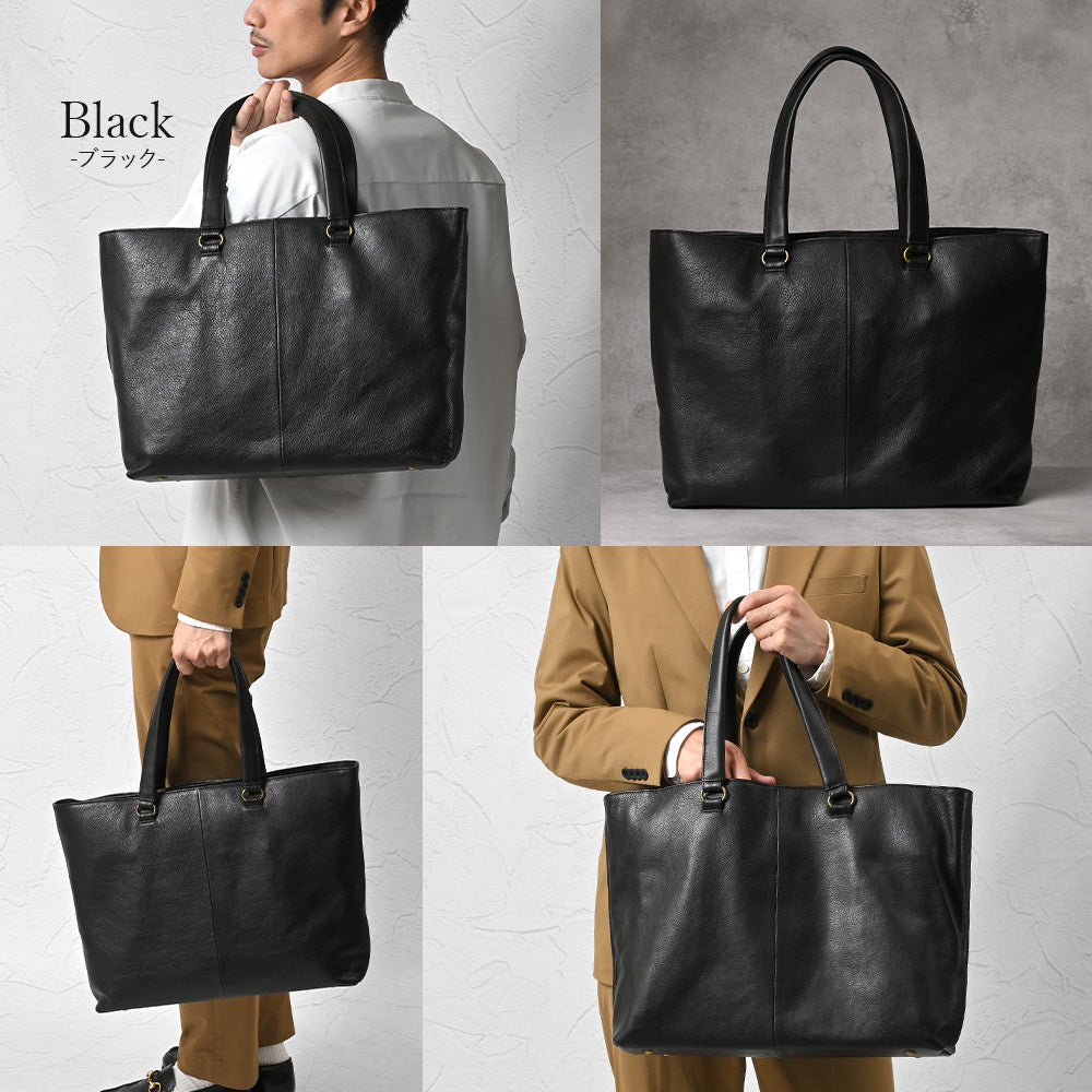 JOYA｜J4509 本革 トートバッグ 肩掛け ビジネス カジュアル 大容量 3