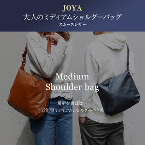 JOYA SDレザー 横型ショルダーバッグ メンズ レディース 本革 J4572