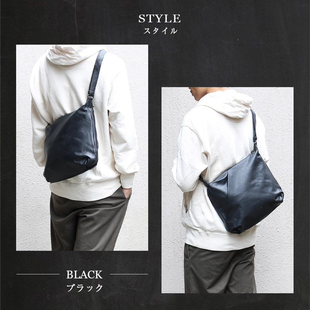 JOYA｜J4572 本革 横型ショルダーバッグ メンズ レディース
