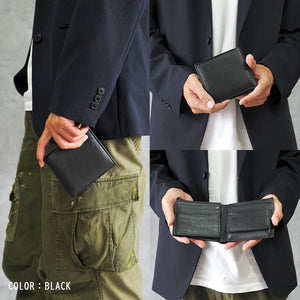 財布 メンズ 本革 二つ折り 2つ折り 二つ折り財布 薄い スリム 軽量 大容量 収納 js9031 j.s design
