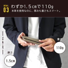 画像をギャラリービューアに読み込む, 長財布 メンズ 本革 財布 薄い スリム 軽量 大容量 収納 j.s design js9032
