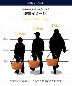 JOYA ショルダーバッグ 本革 メンズ シンプル かっこいい 斜めがけ ブランド 革 コンパクト JT2103