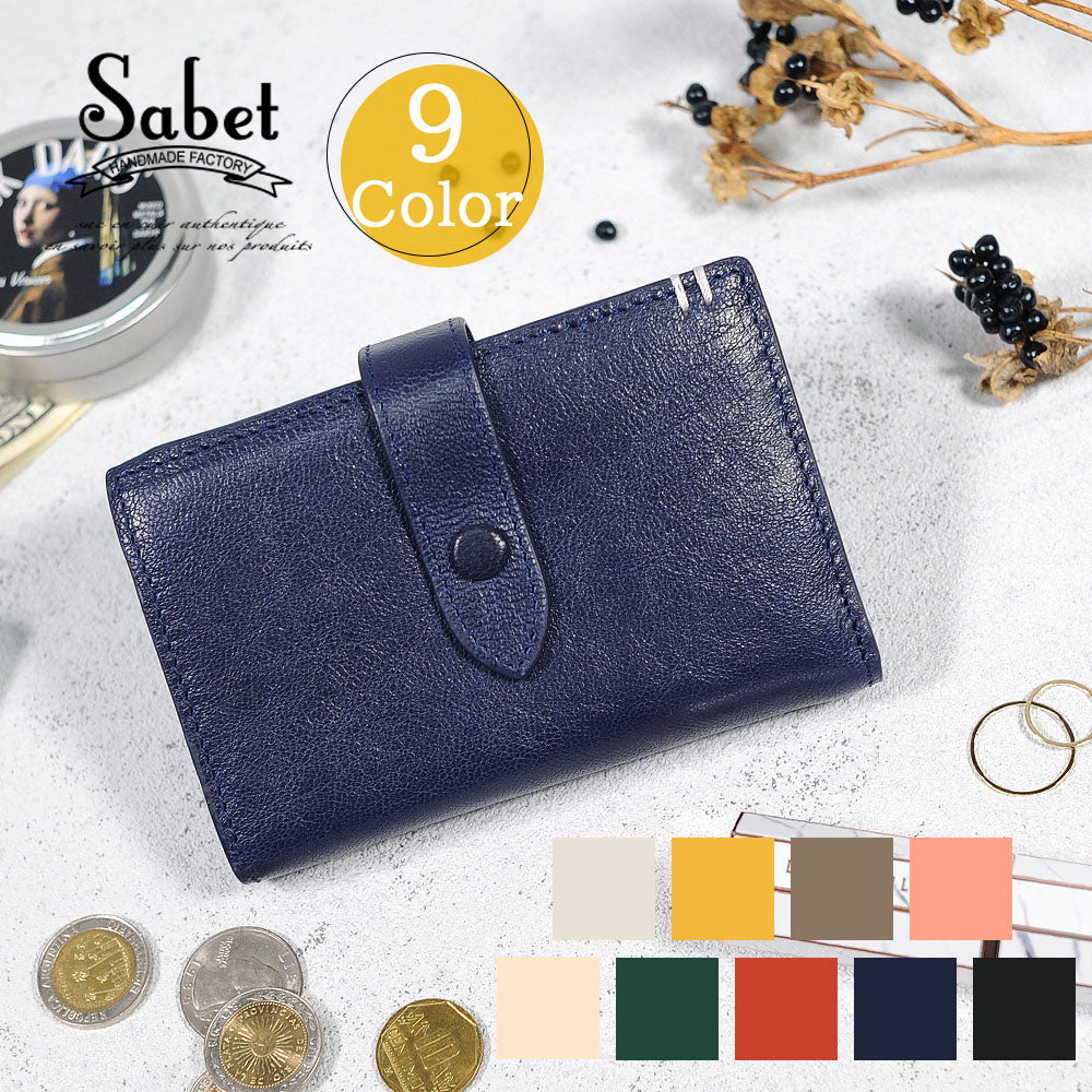 Sabet｜SA7034 二つ折り財布 ミニウォレット コンパクト