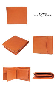 JOYA 財布 二つ折り財布 シンプル ミニ財布 本革 コンパクト 財布 メンズ J3103